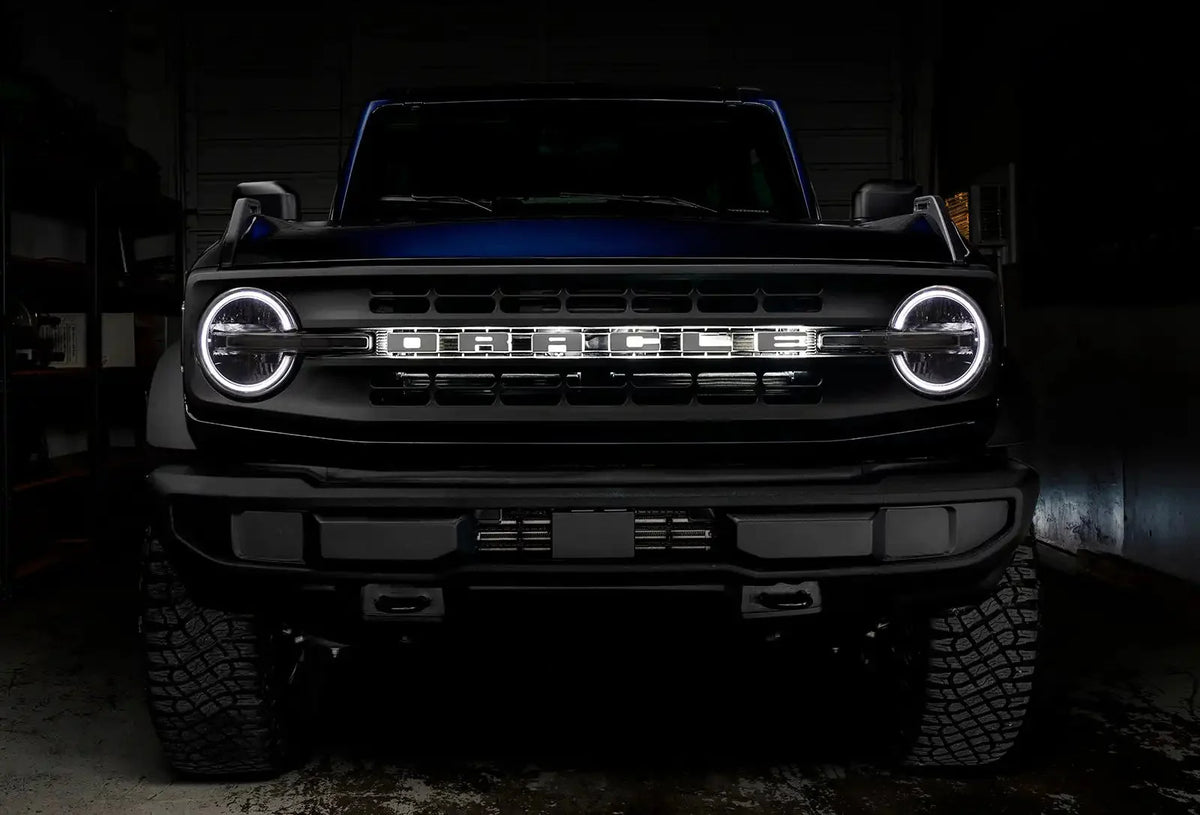 2021-2025 Ford Bronco ORACLE Lighting ColorSHIFT RGB+W Headlight Halo Upgrade Kit