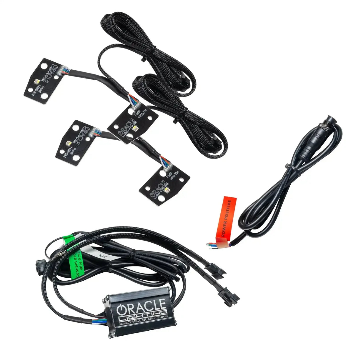 2021-2025 Ford Bronco ORACLE Lighting ColorSHIFT RGB+W Headlight Halo Upgrade Kit