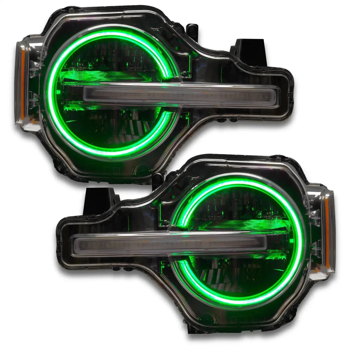 2021-2025 Ford Bronco ORACLE Lighting ColorSHIFT RGB+W Headlight Halo Upgrade Kit