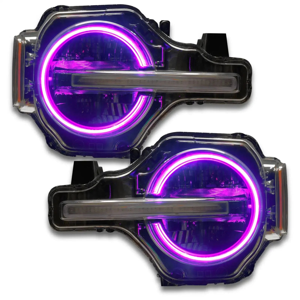 2021-2025 Ford Bronco ORACLE Lighting ColorSHIFT RGB+W Headlight Halo Upgrade Kit