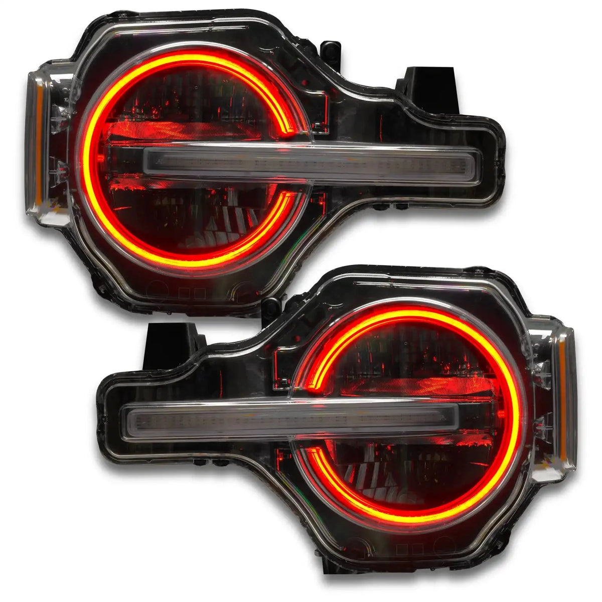 2021-2025 Ford Bronco ORACLE Lighting ColorSHIFT RGB+W Headlight Halo Upgrade Kit