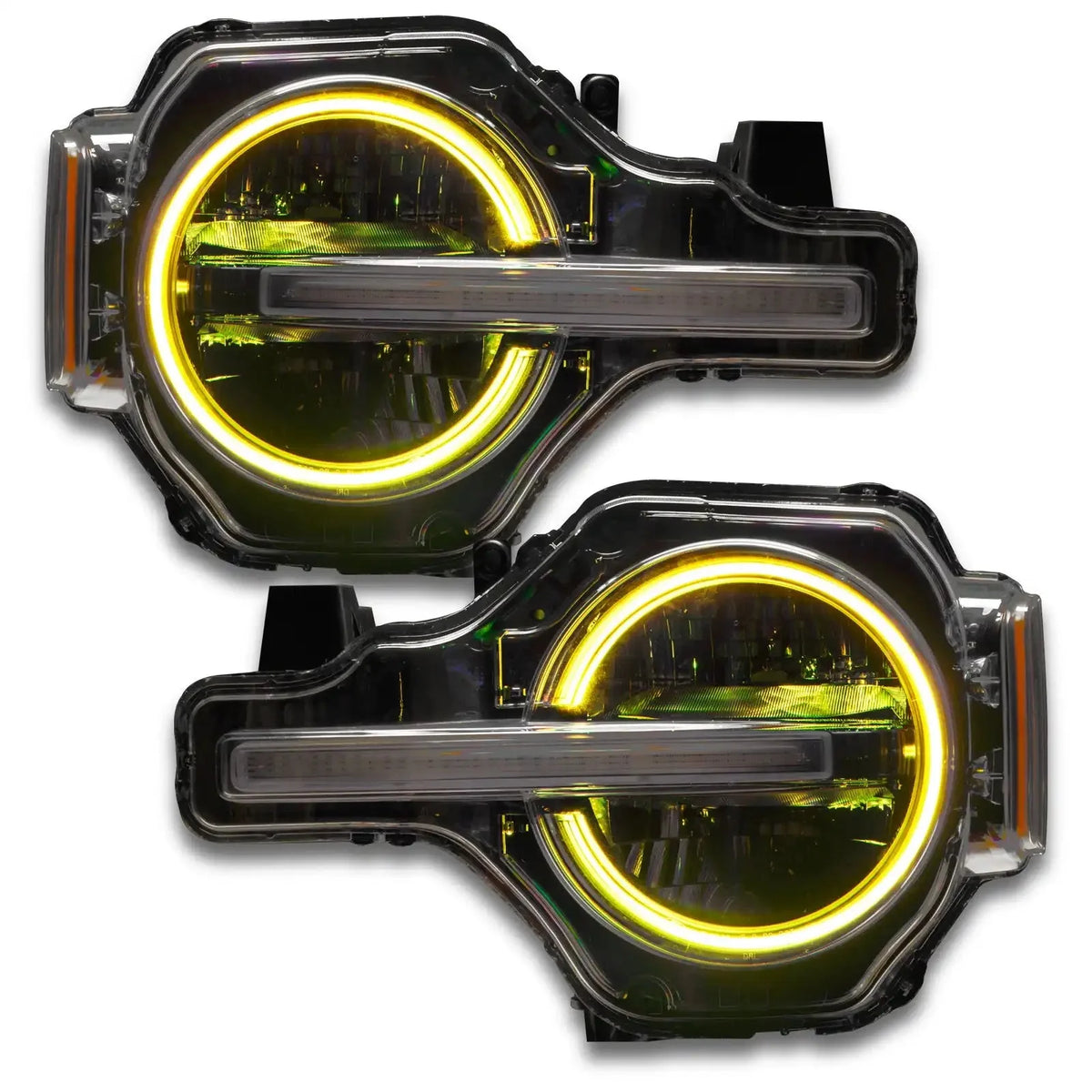 2021-2025 Ford Bronco ORACLE Lighting ColorSHIFT RGB+W Headlight Halo Upgrade Kit