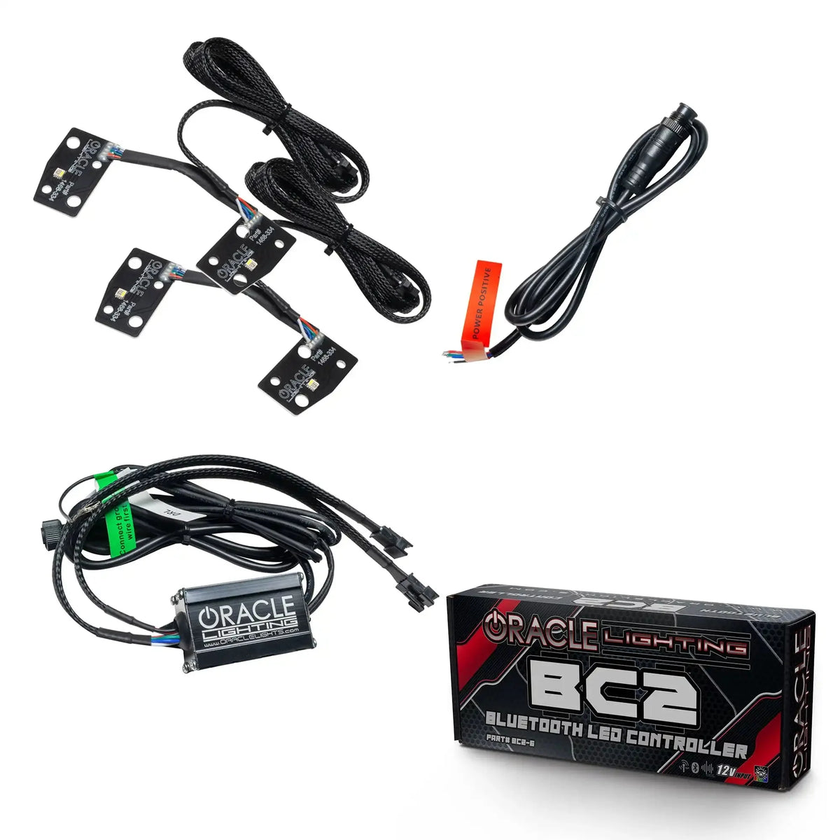 2021-2025 Ford Bronco ORACLE Lighting ColorSHIFT RGB+W Headlight Halo Upgrade Kit