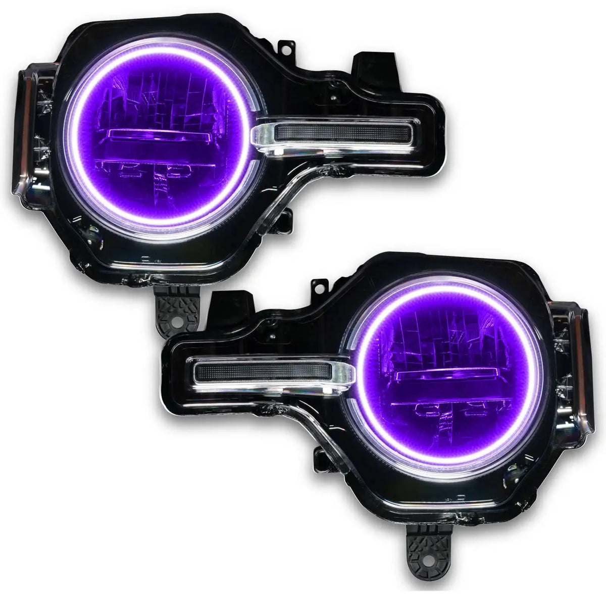 2021-2025 Ford Bronco ORACLE LED Headlight Halo Kit - Base Headlights