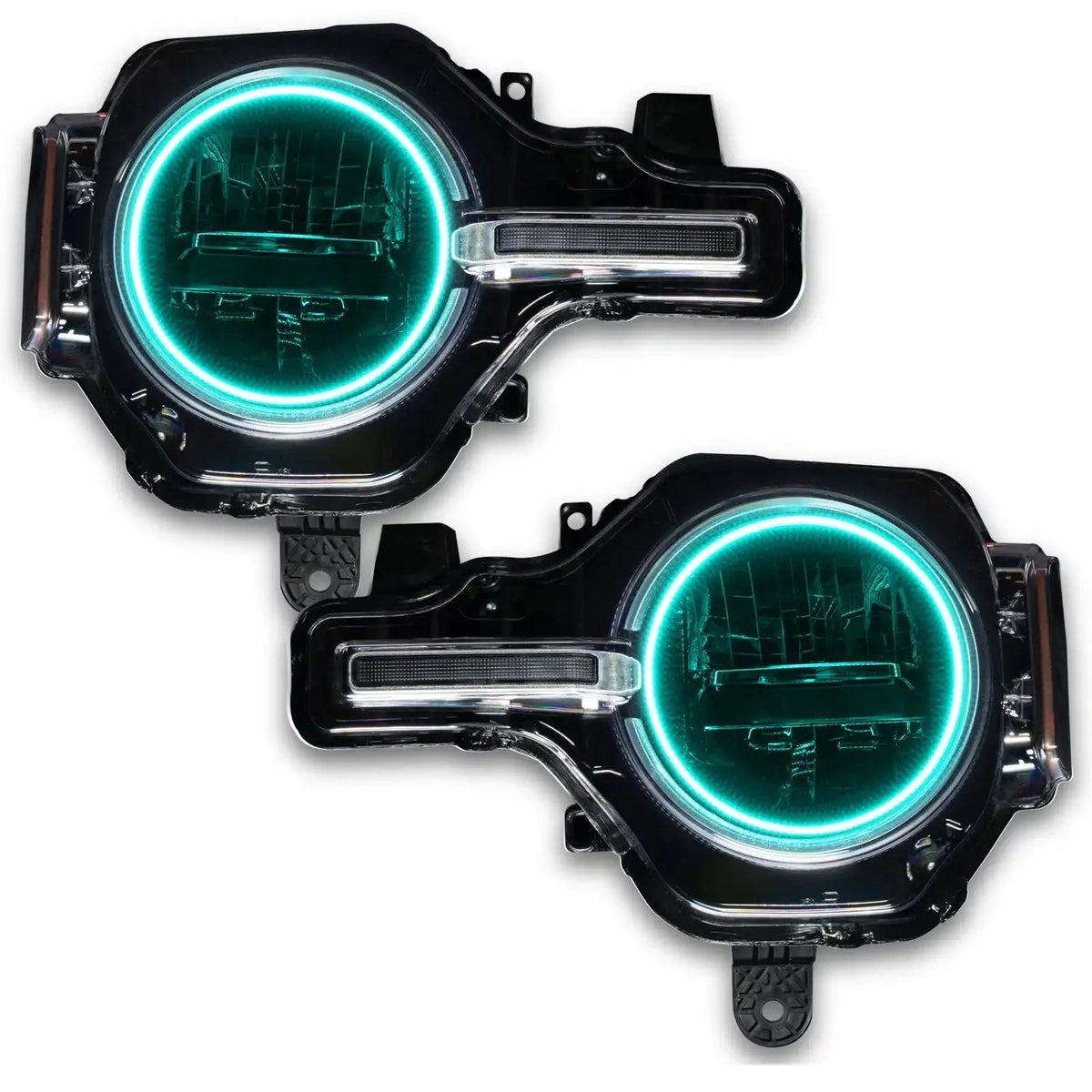 2021-2025 Ford Bronco ORACLE LED Headlight Halo Kit - Base Headlights
