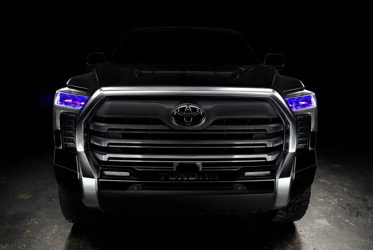 2022-2026 Toyota Tundra ORACLE Lighting ColorSHIFT RGB Demon Eye Headlight Upgrade Kit