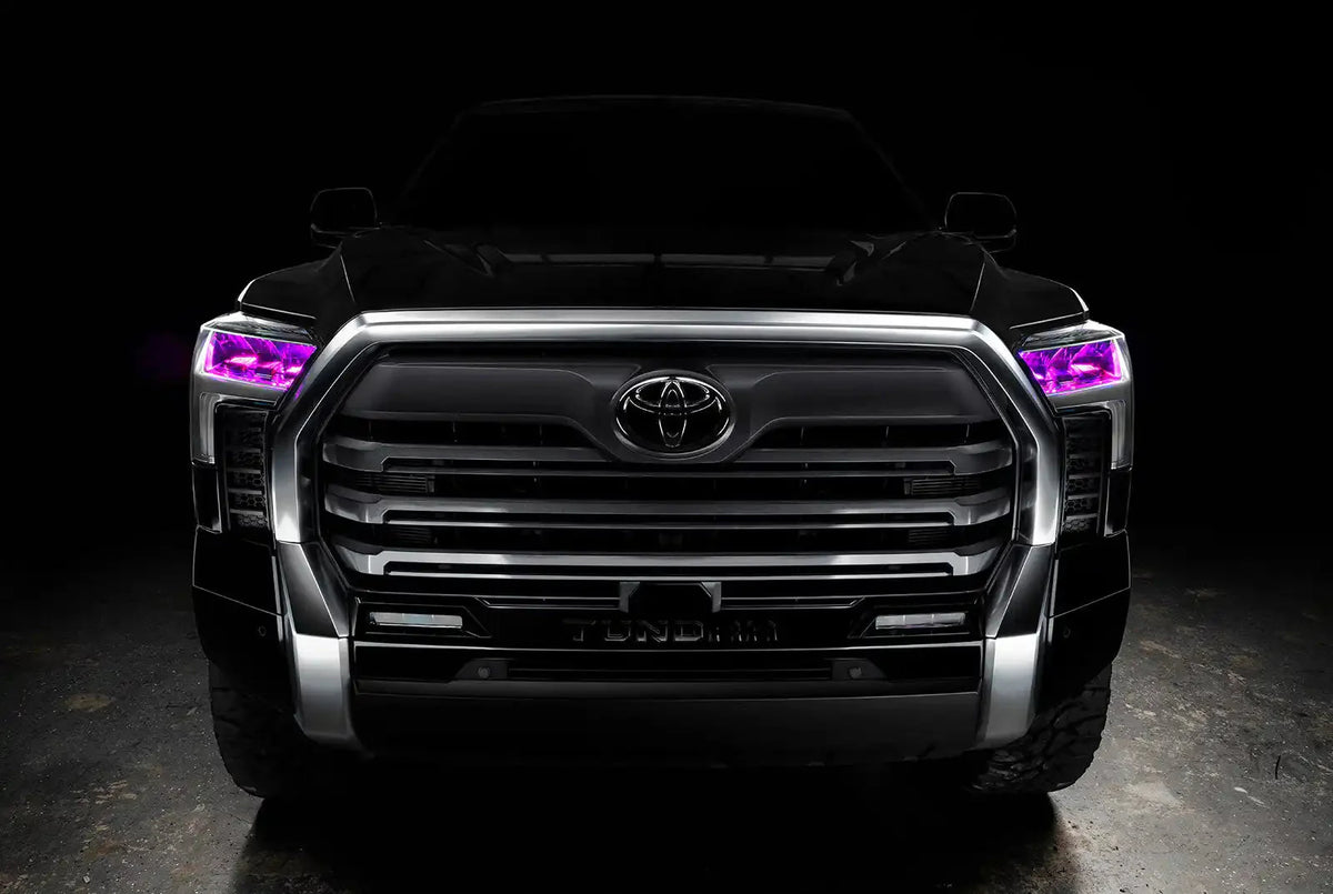2022-2026 Toyota Tundra ORACLE Lighting ColorSHIFT RGB Demon Eye Headlight Upgrade Kit
