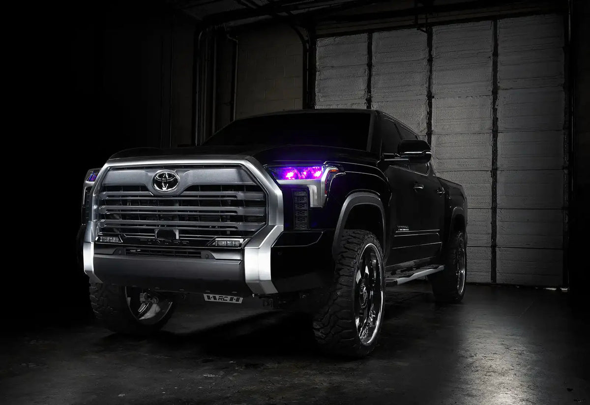 2022-2026 Toyota Tundra ORACLE Lighting ColorSHIFT RGB Demon Eye Headlight Upgrade Kit