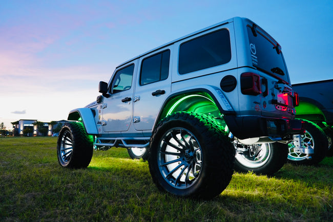 2018-2025 Jeep Wrangler JL Fender-Well “Ghost” LED Lights