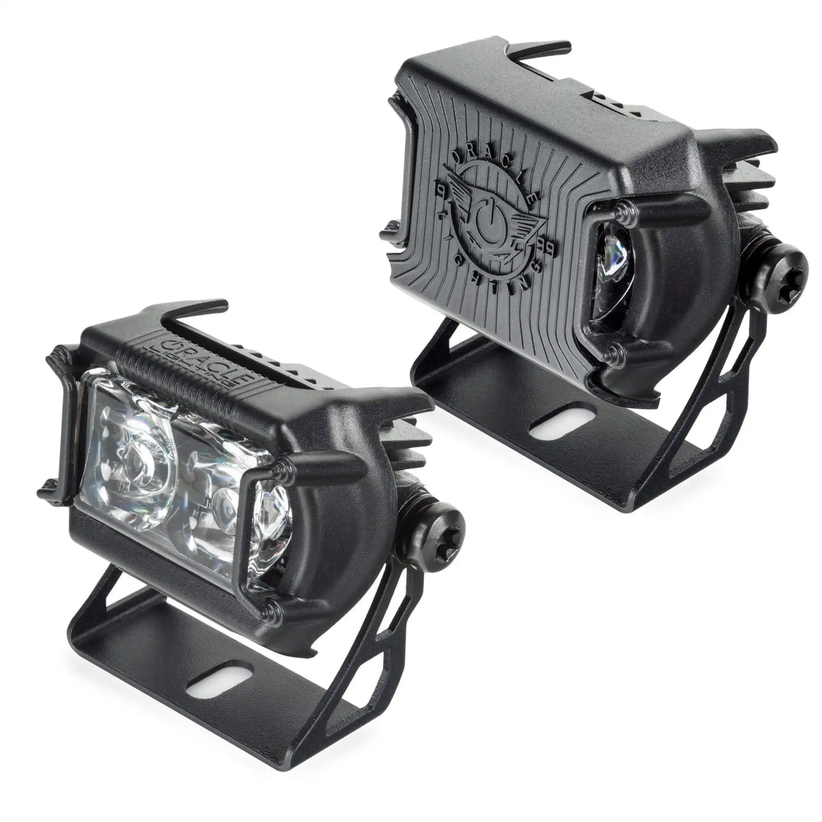 2015-2023 Ford F150 A-Pillar Hood Mount Brackets w/ VEGA™ Series 2 Spotlights