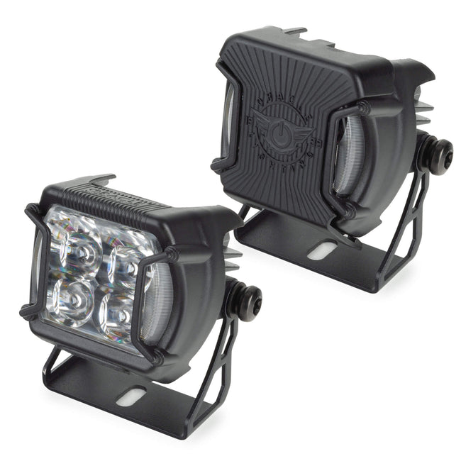2015-2023 Ford F150 ORACLE A-Pillar Hood Mount Brackets with VEGA Series 4 LED Spotlights