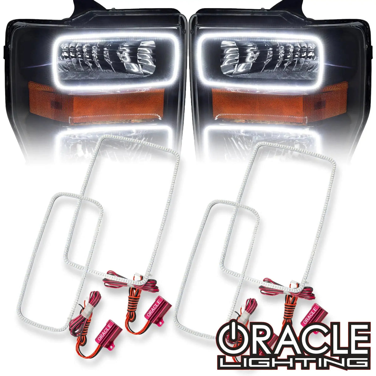 2008-2010 Ford F250/F350 Super Duty ORACLE Lighting LED Headlight Halo Kit