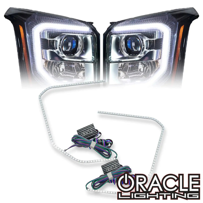 2015-2020 GMC Yukon ORACLE ColorSHIFT LED Headlight Halo Kit