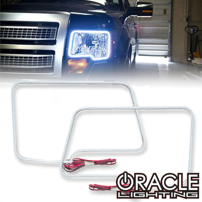 2009-2014 Ford F150/Raptor ORACLE Lighting LED Headlight Halo Kit