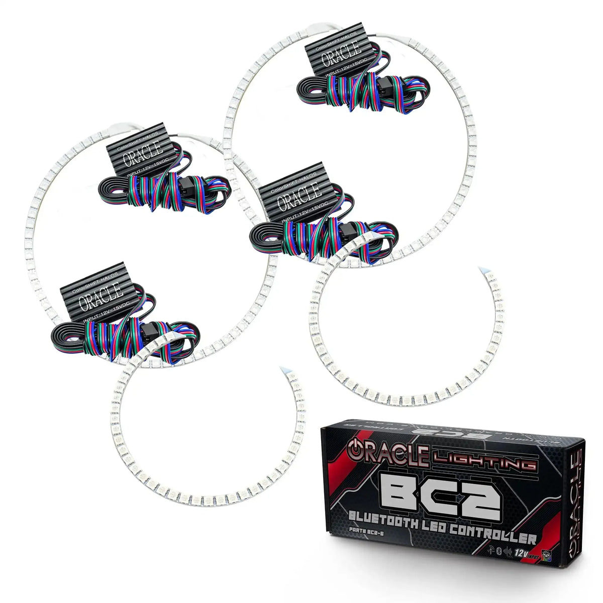 2007-2014 GMC Yukon ORACLE LED Headlight Halo Kit