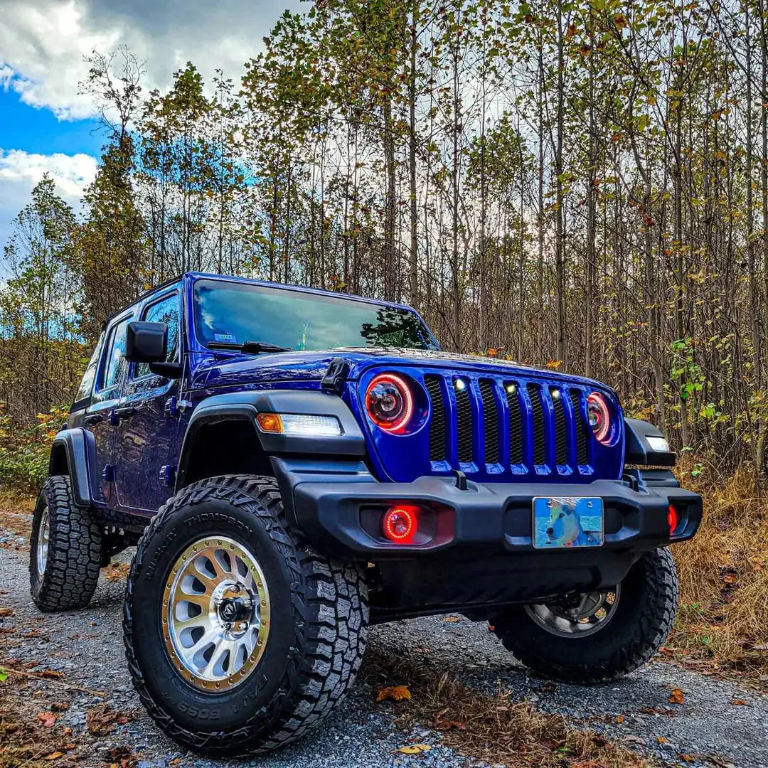 2018-2025 Jeep Wrangler JL & 2020-2025 Gladiator JT ORACLE Lighting Oculus™ ColorSHIFT Bi-LED Projector Headlights