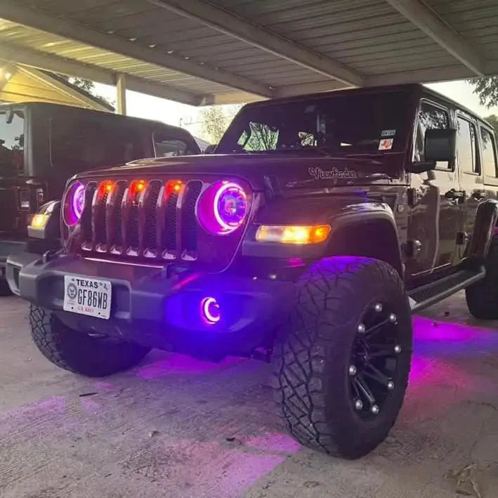 2018-2023 Jeep Wrangler JL ORACLE Pre-Runner LED Grill Light Kit