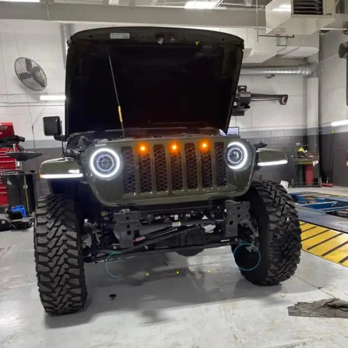 2020-2023 Jeep Gladiator JT ORACLE Lighting Pre-Runner Style LED Grill Light Kit