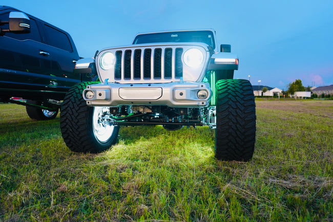 2018-2025 Jeep Wrangler JL Fender-Well “Ghost” LED Lights