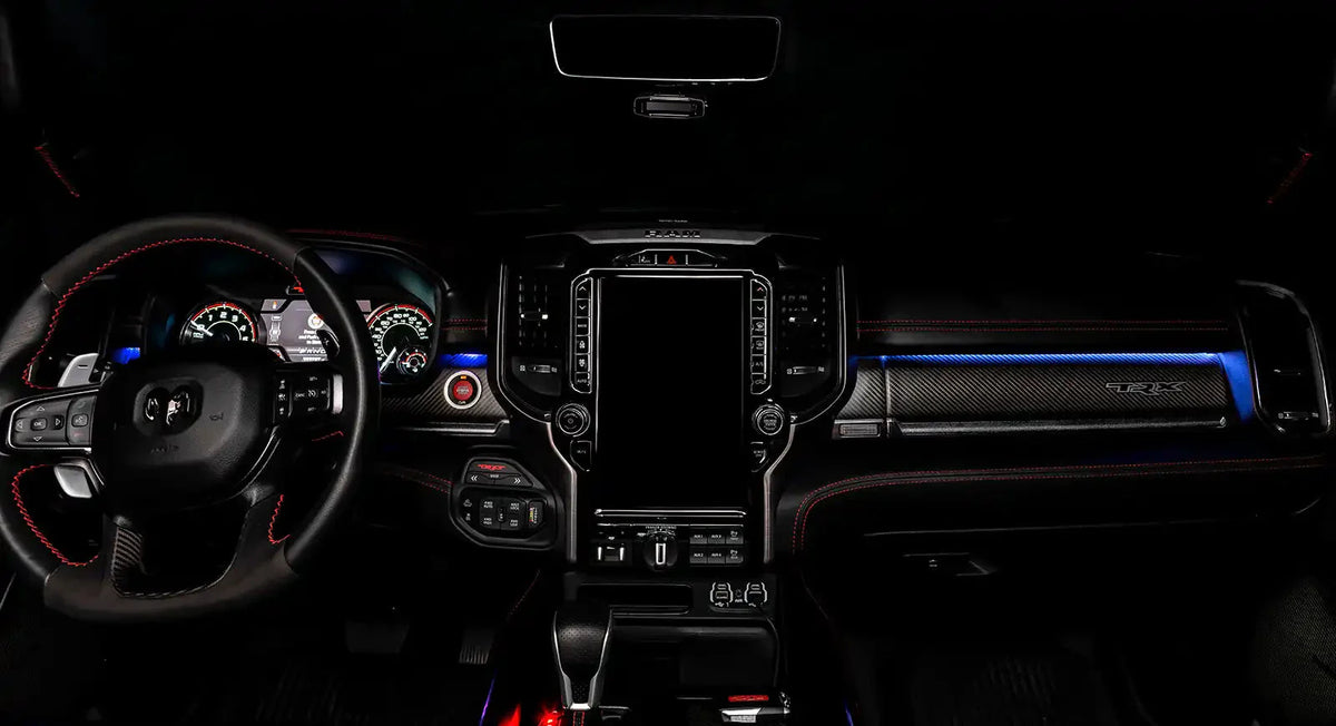 2019-2024 RAM 1500 ORACLE ColorSHIFT RGB Interior Ambient Dash Lighting Conversion Kit