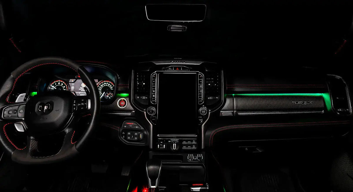 2019-2024 RAM 1500 ORACLE ColorSHIFT RGB Interior Ambient Dash Lighting Conversion Kit