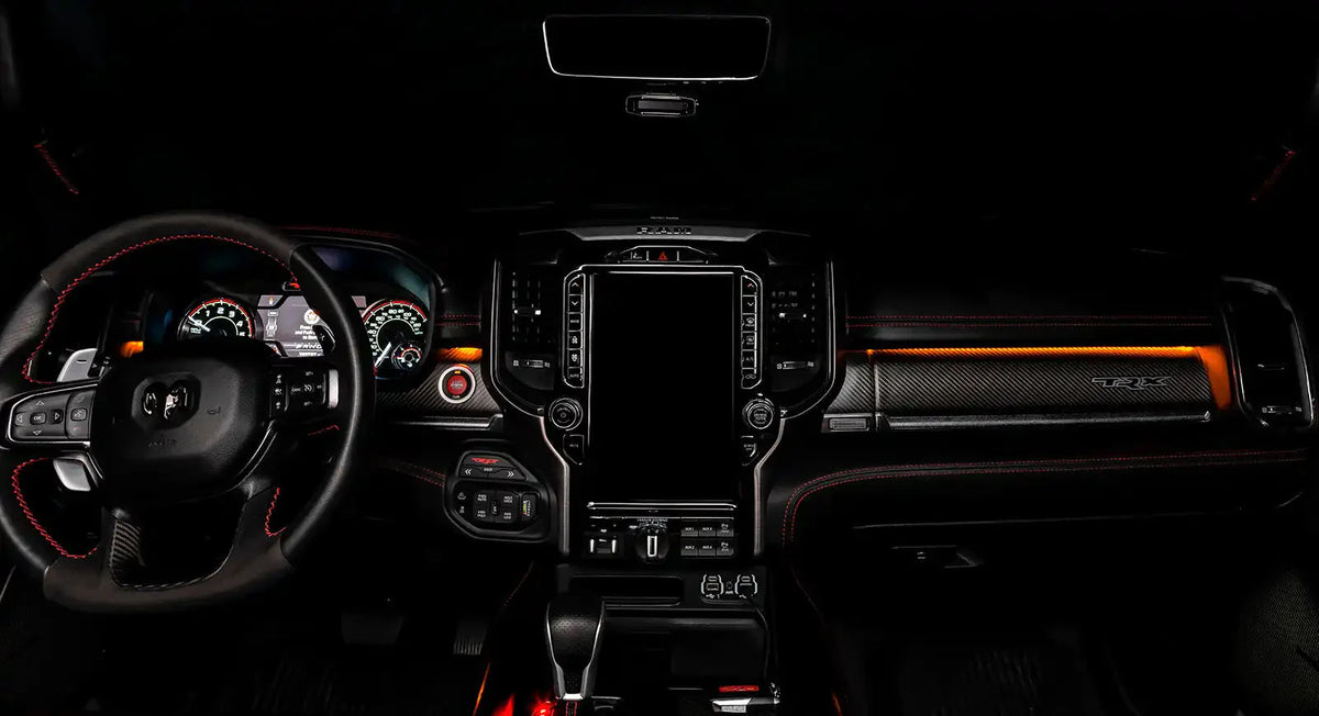 2019-2024 RAM 1500 ORACLE ColorSHIFT RGB Interior Ambient Dash Lighting Conversion Kit