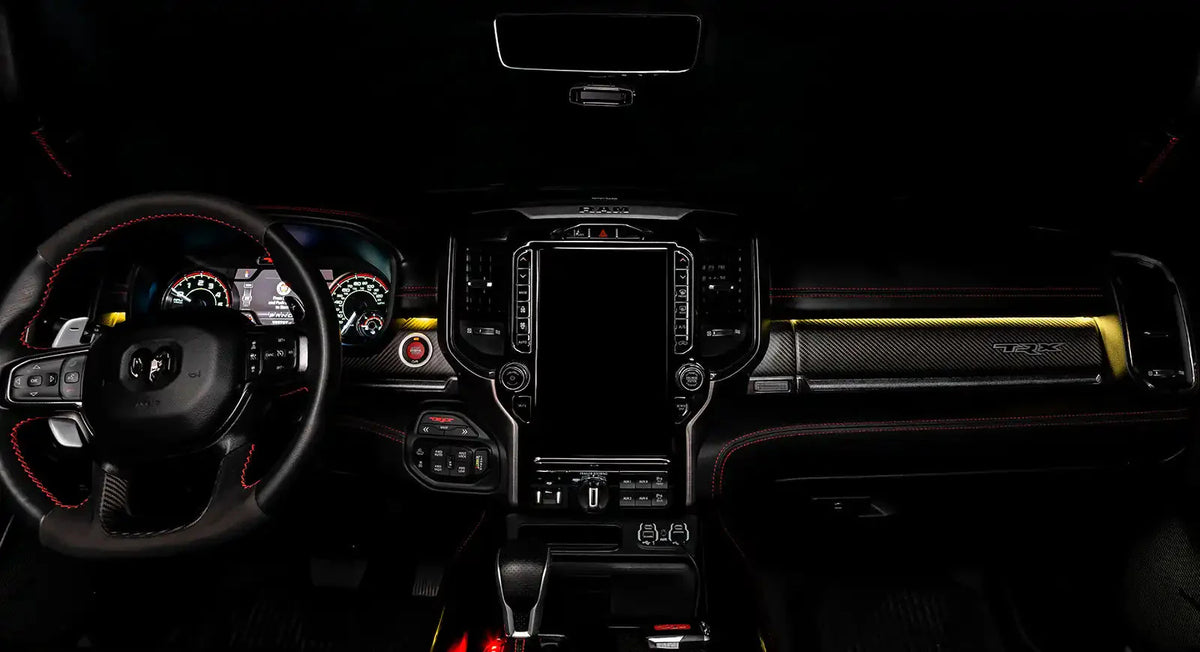 2019-2024 RAM 1500 ORACLE ColorSHIFT RGB Interior Ambient Dash Lighting Conversion Kit