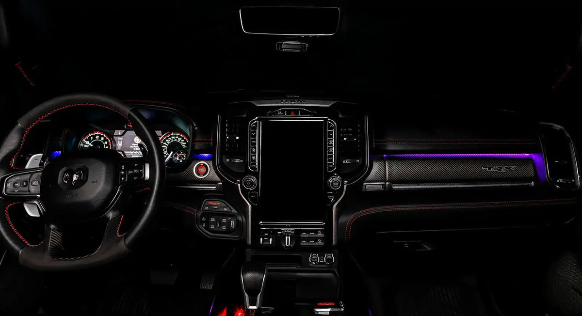 2019-2024 RAM 1500 ORACLE ColorSHIFT RGB Interior Ambient Dash Lighting Conversion Kit