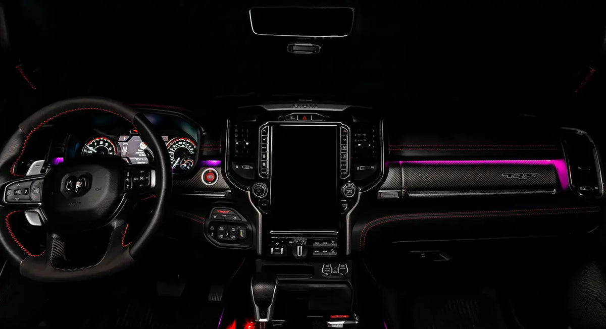 2019-2024 RAM 1500 ORACLE ColorSHIFT RGB Interior Ambient Dash Lighting Conversion Kit