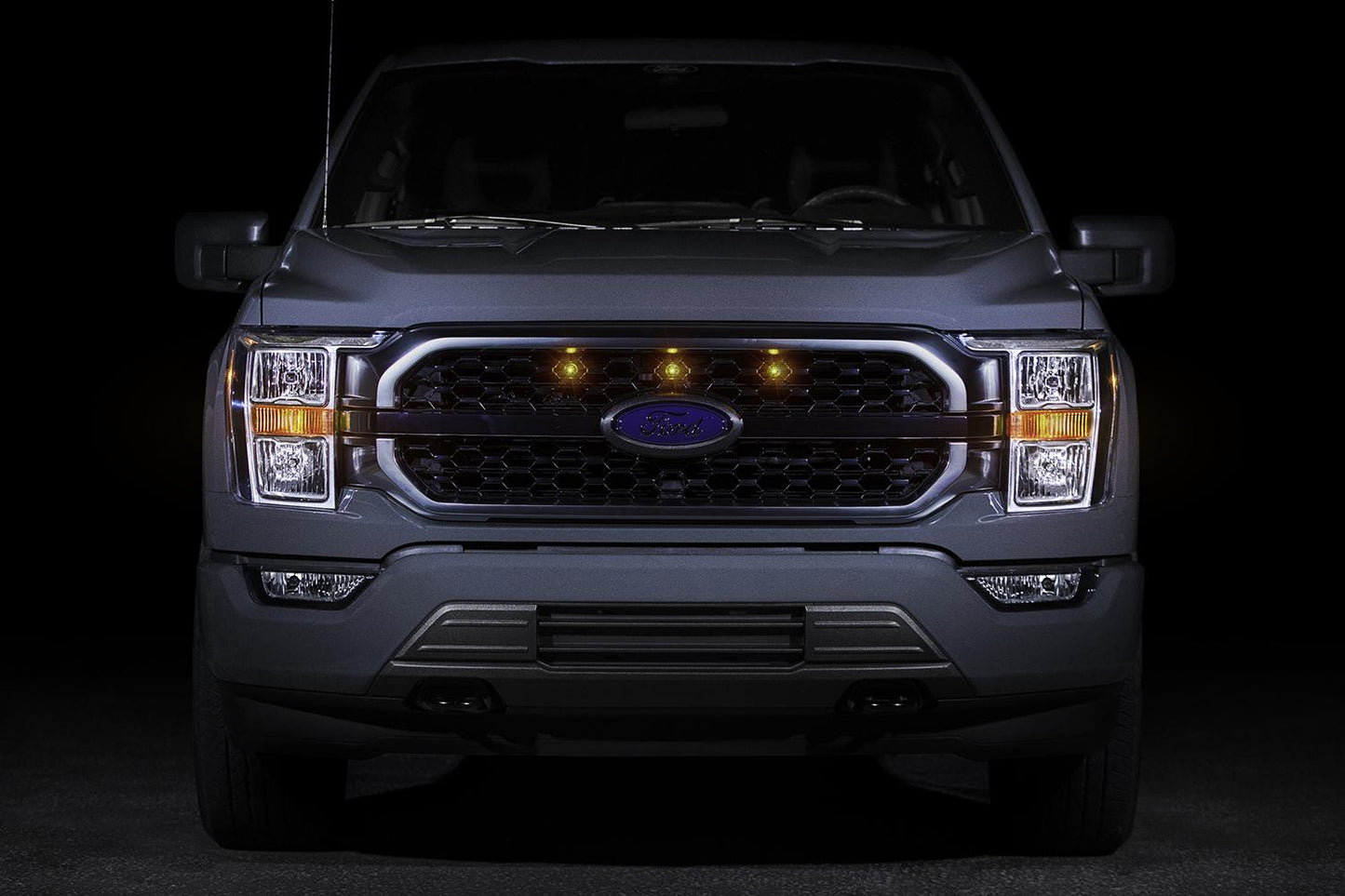 Ford F-150 Raptor Style Grille Light Kit - Fits King Ranch & Platinum (2021-2023)