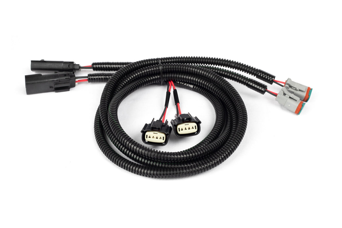 2021-2026 Ford F150 Fog Light to Deutsch/LED Dual Adapter Set