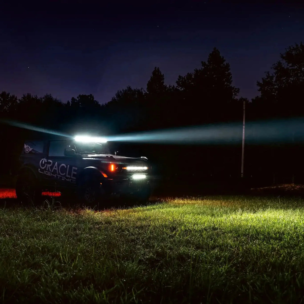 2021-2025 Ford Bronco ORACLE Integrated Roof LED Light Bar – 18,000 Lumens 240W