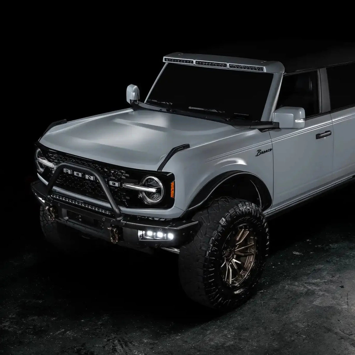 2021-2026 Ford Bronco ORACLE Triple LED Fog Light Kit for Steel Modular Bumper