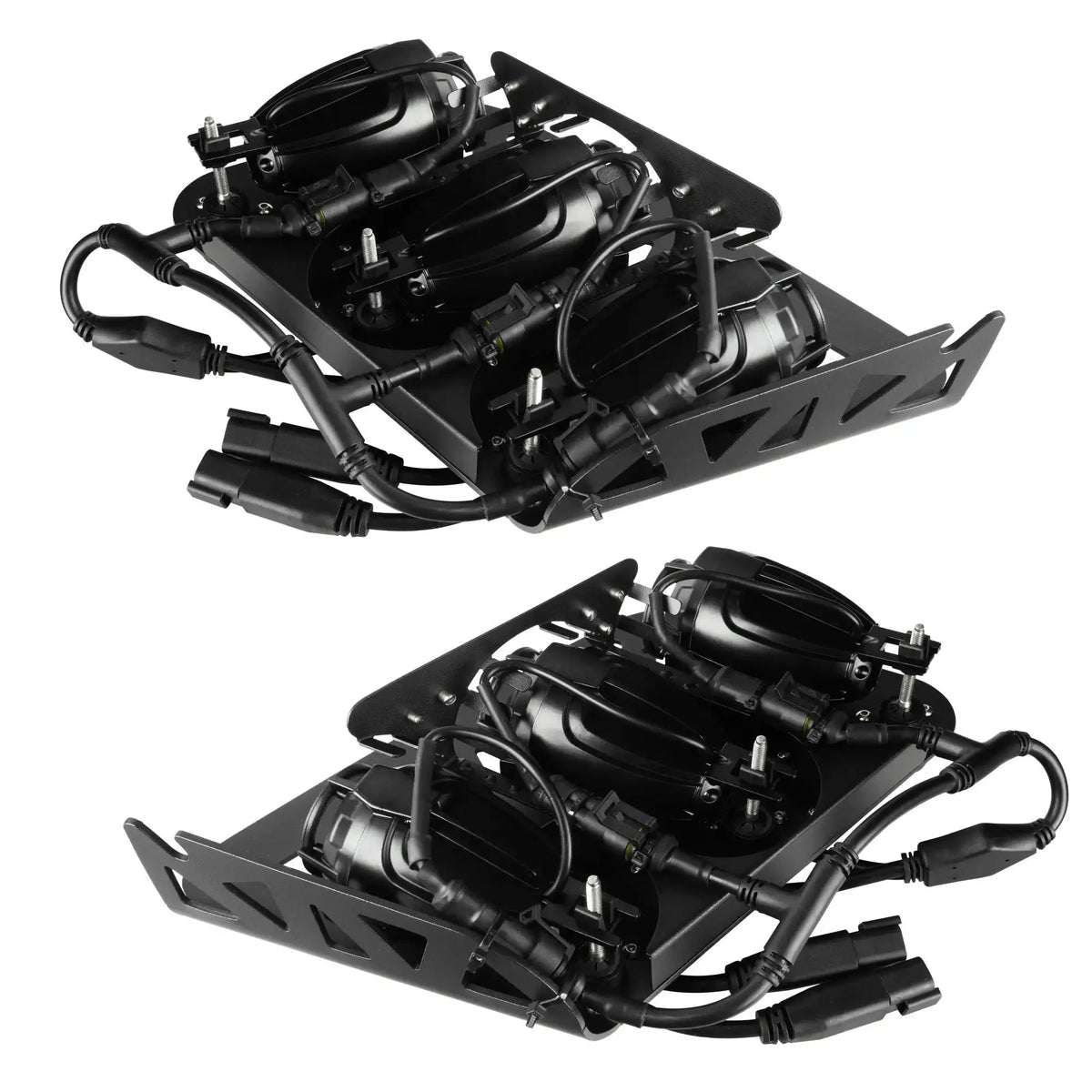 2021-2026 Ford Bronco ORACLE Lighting Off Road LASER Auxiliary Lights + LED Fog Light Kit for Steel Bumper