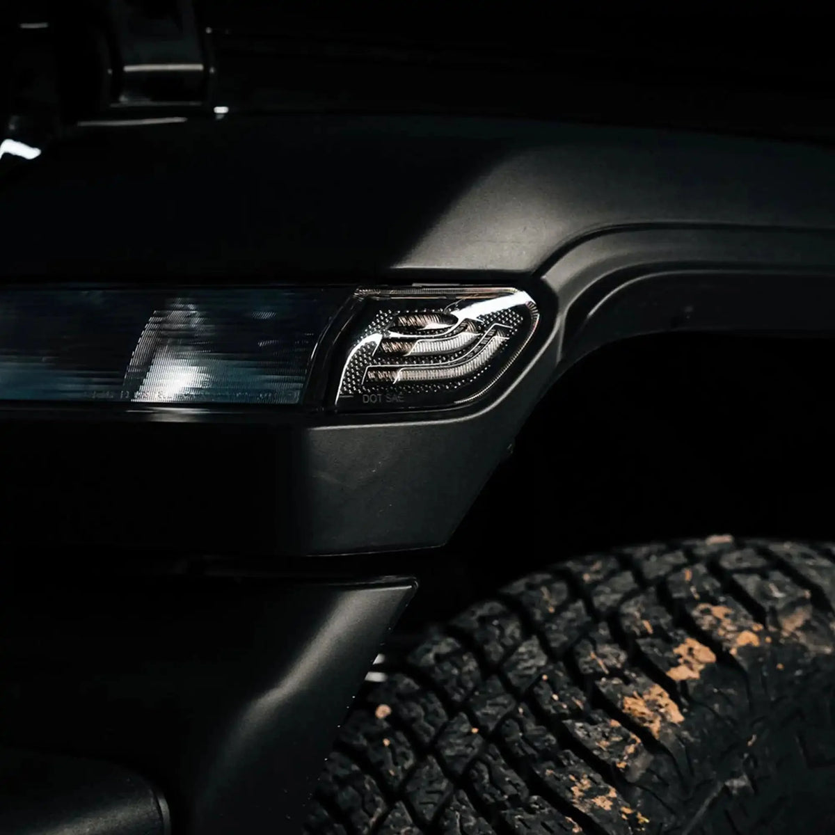 2018-2026 Jeep Wrangler JL & 2020-2026 Gladiator JT ORACLE Lighting "Smoked Lens" LED Front Side Markers
