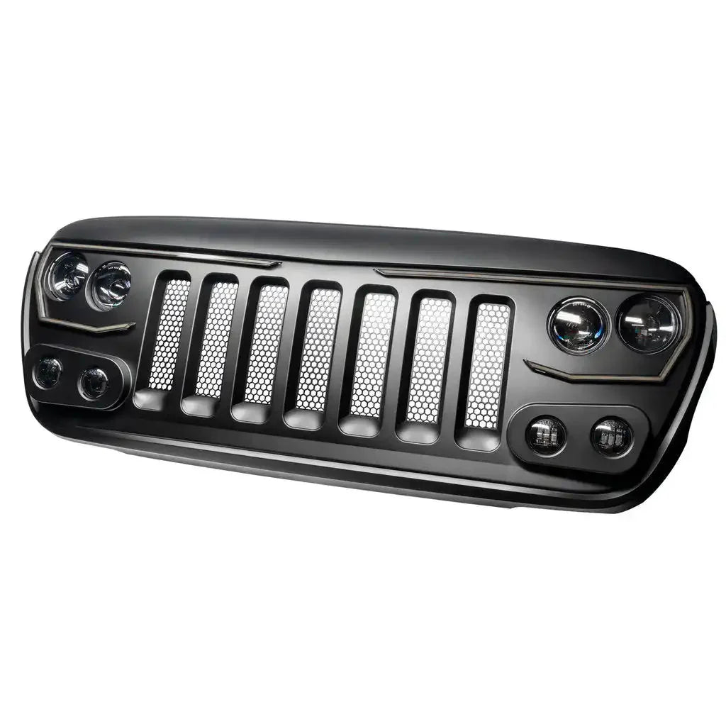 2018-2026 Jeep Wrangler JL & 2020-2026 Gladiator JT ORACLE VECTOR Pro Series II Full LED Grille