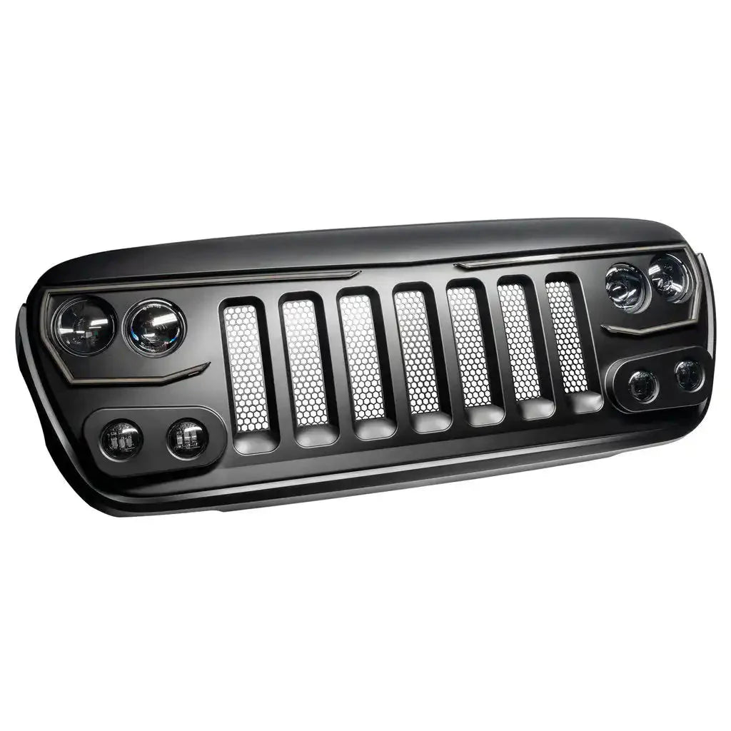 2018-2026 Jeep Wrangler JL & 2020-2026 Gladiator JT ORACLE VECTOR Pro Series II Full LED Grille