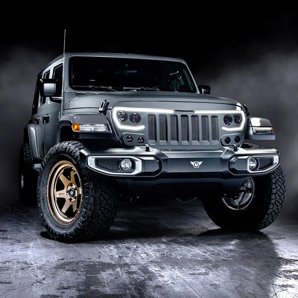 2018-2026 Jeep Wrangler JL & 2020-2026 Gladiator JT ORACLE VECTOR Pro Series II Full LED Grille