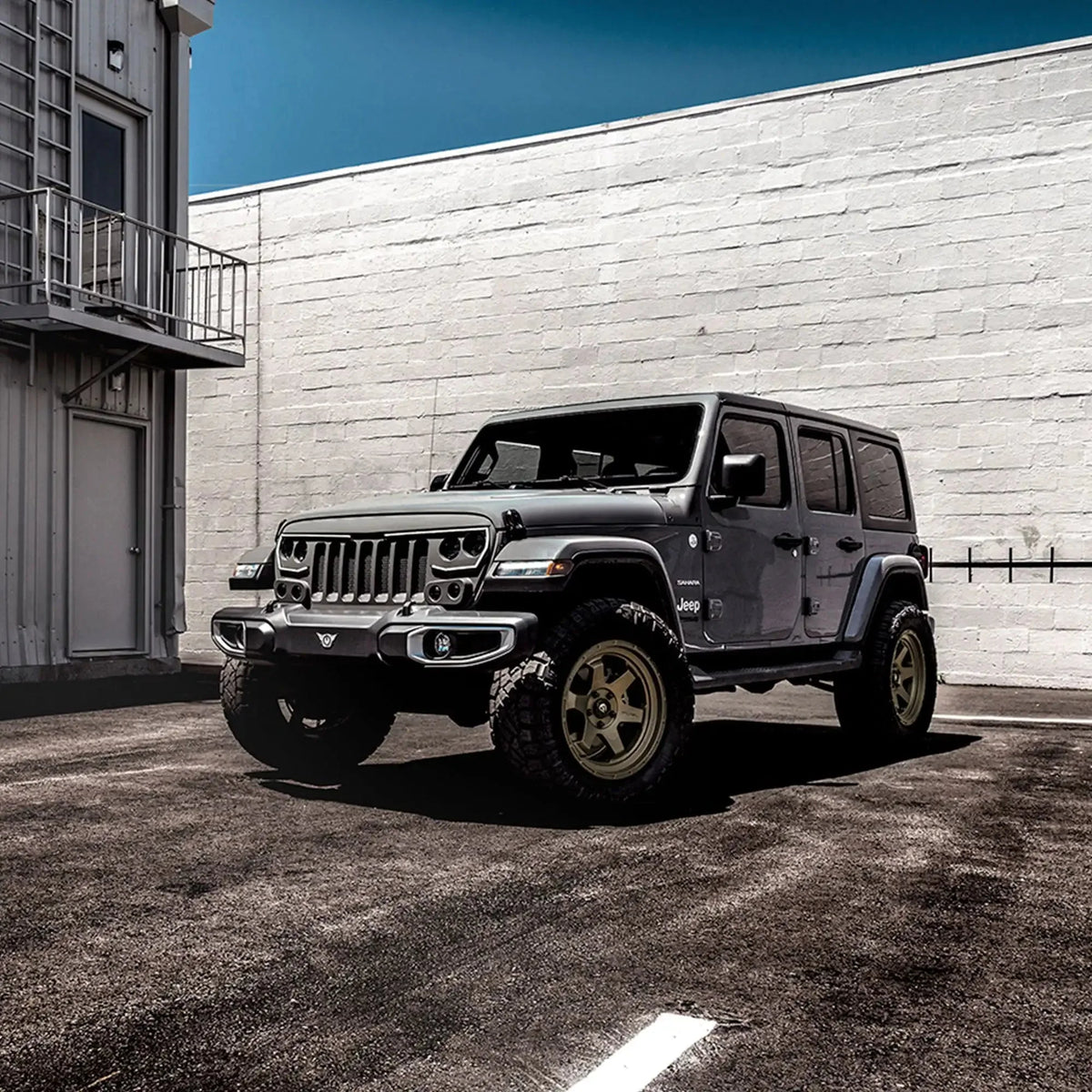 2018-2026 Jeep Wrangler JL & 2020-2026 Gladiator JT ORACLE VECTOR Pro Series II Full LED Grille