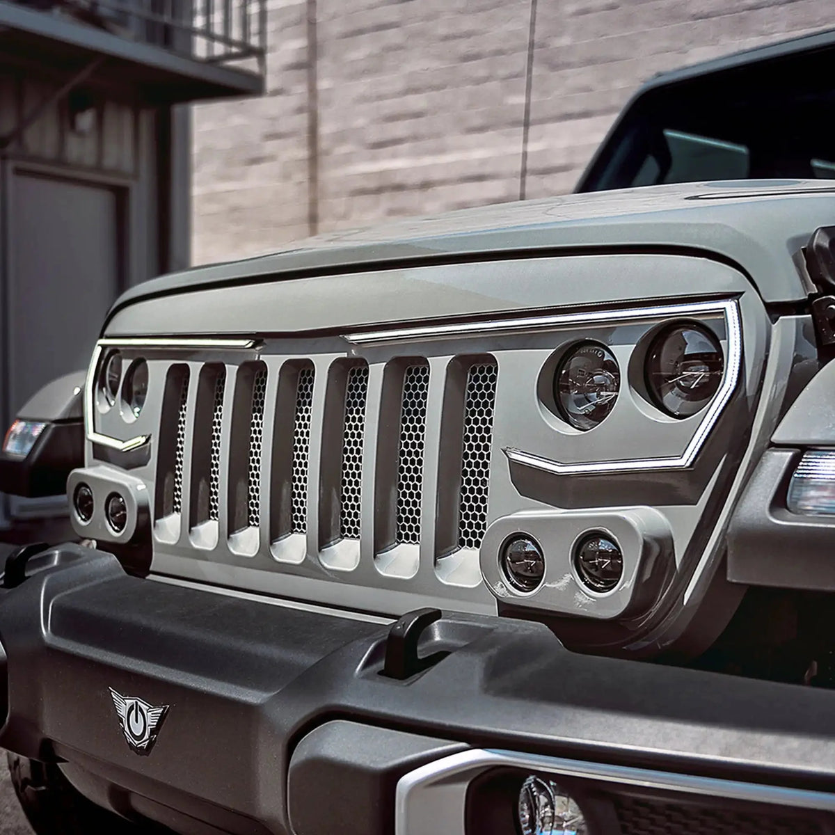2018-2026 Jeep Wrangler JL & 2020-2026 Gladiator JT ORACLE VECTOR Pro Series II Full LED Grille