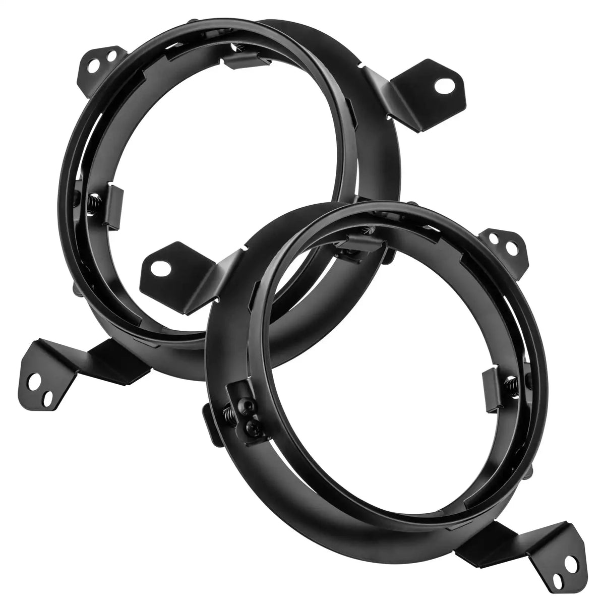 2018-2025 Jeep Wrangler JL ORACLE Lighting Adjustable 7-Inch Headlight Brackets (Pair)