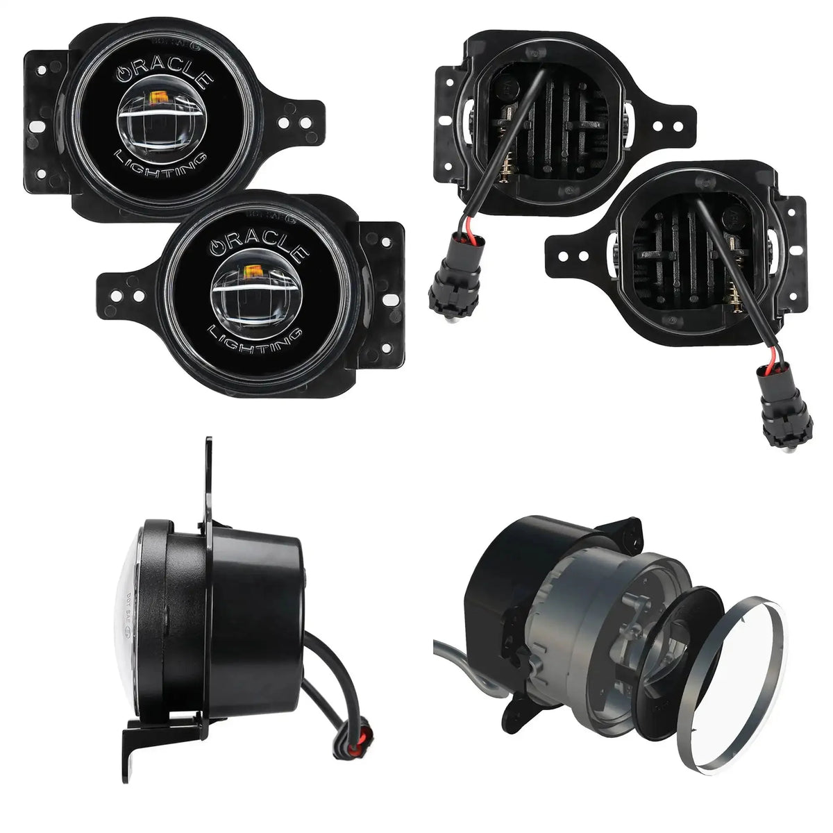 2018-2025 Jeep Wrangler JL & 2020-2025 Gladiator JT Sport ORACLE Lighting 20W LED Fog Lights