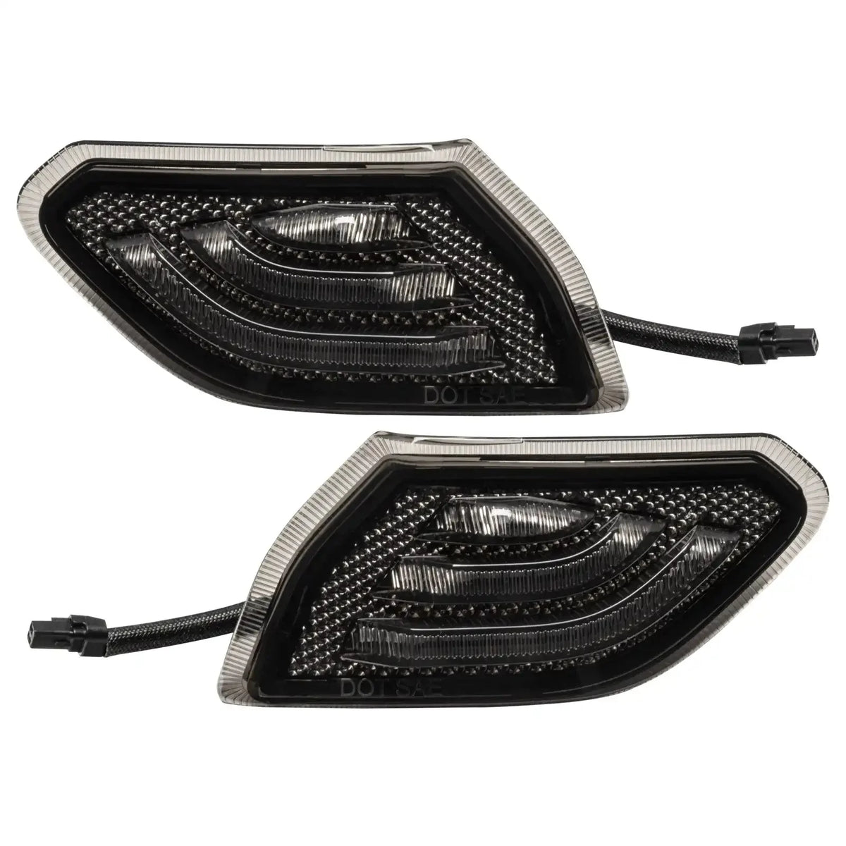 2018-2026 Jeep Wrangler JL & 2020-2026 Gladiator JT ORACLE Lighting "Smoked Lens" LED Front Side Markers