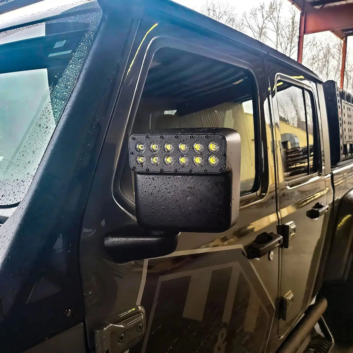 2018-2026 Jeep Wrangler JL & 2020-2026 Gladiator JT ORACLE LED Off-Road Side Mirrors