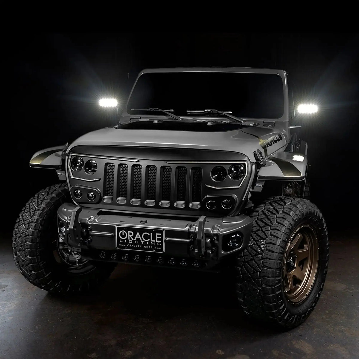 2018-2026 Jeep Wrangler JL & 2020-2026 Gladiator JT ORACLE LED Off-Road Side Mirrors