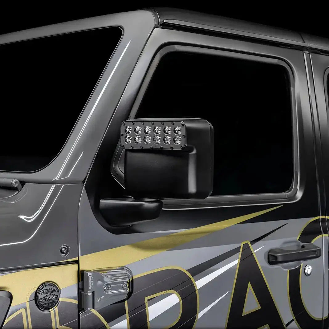 2018-2026 Jeep Wrangler JL & 2020-2026 Gladiator JT ORACLE LED Off-Road Side Mirrors
