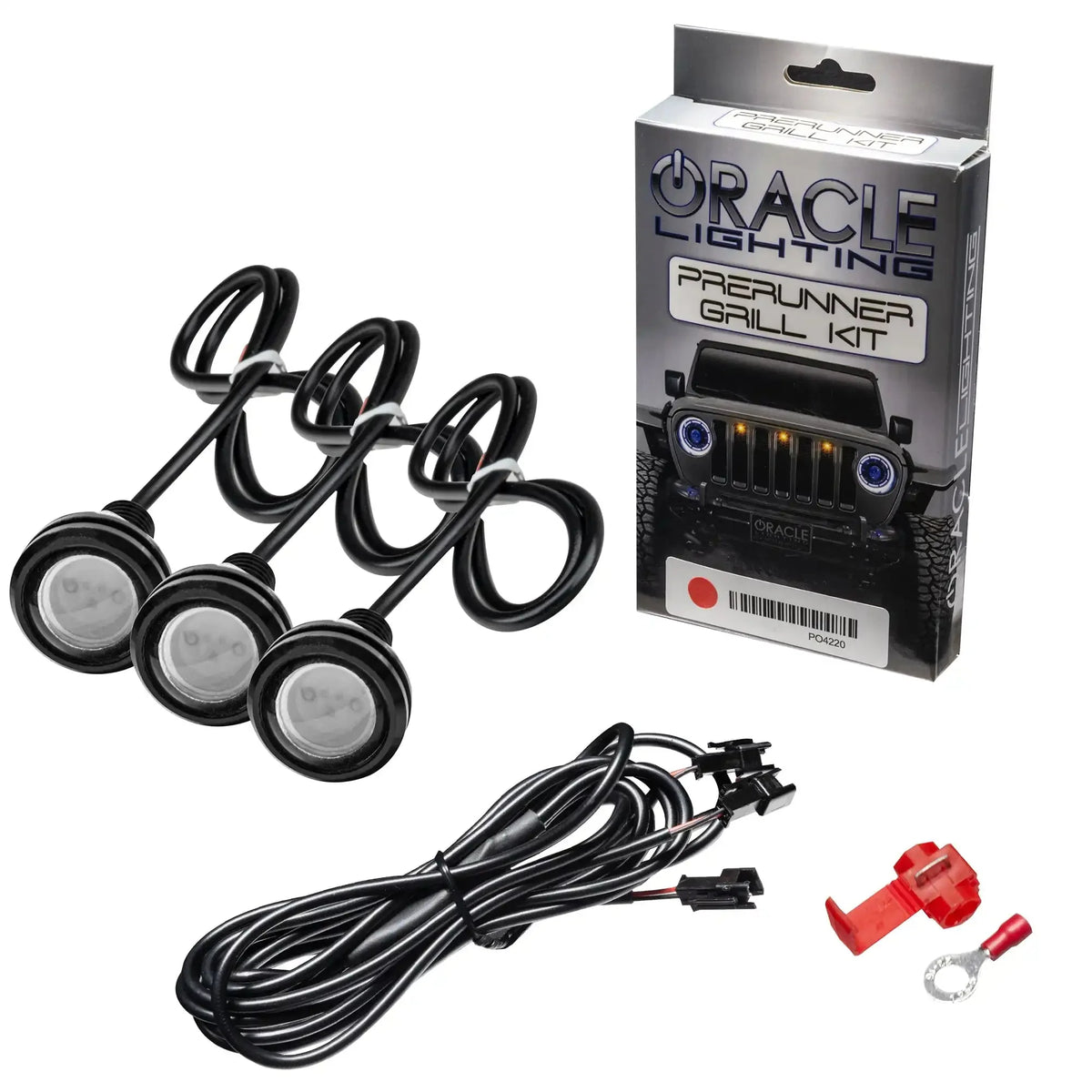 2018-2023 Jeep Wrangler JL ORACLE Pre-Runner LED Grill Light Kit