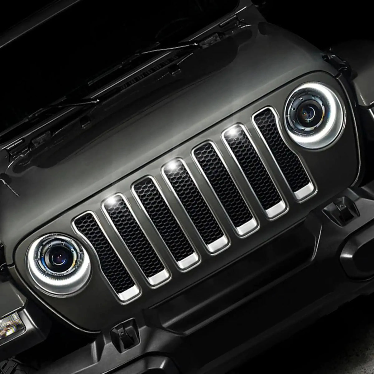 2018-2023 Jeep Wrangler JL ORACLE Pre-Runner LED Grill Light Kit