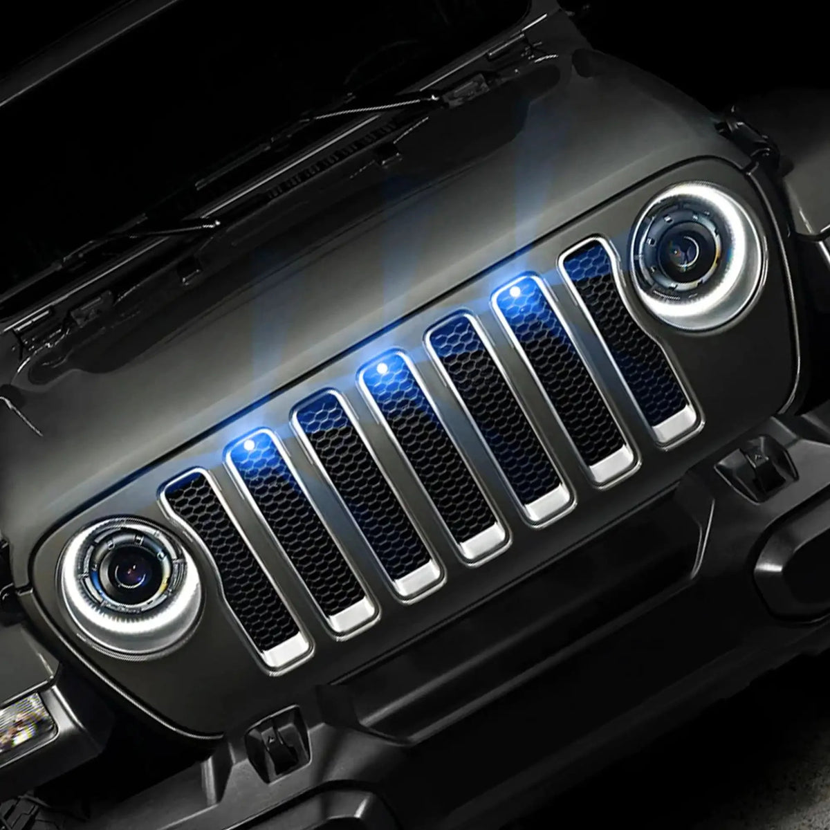 2018-2023 Jeep Wrangler JL ORACLE Pre-Runner LED Grill Light Kit