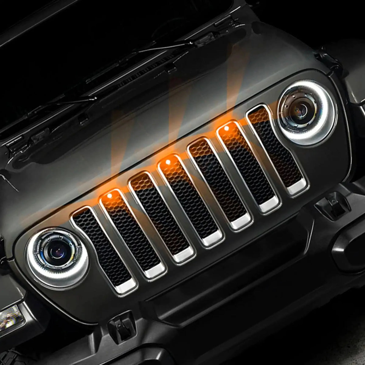 2018-2023 Jeep Wrangler JL ORACLE Pre-Runner LED Grill Light Kit